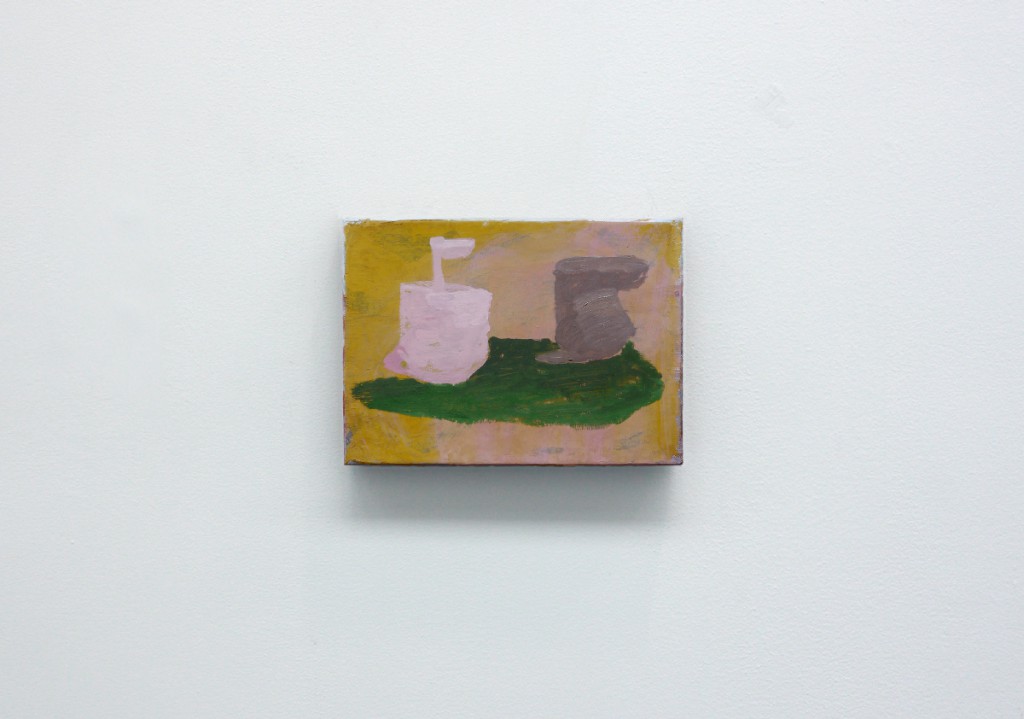 “The coffe set”, oils on canvas, 16 x 22 cm, 2012