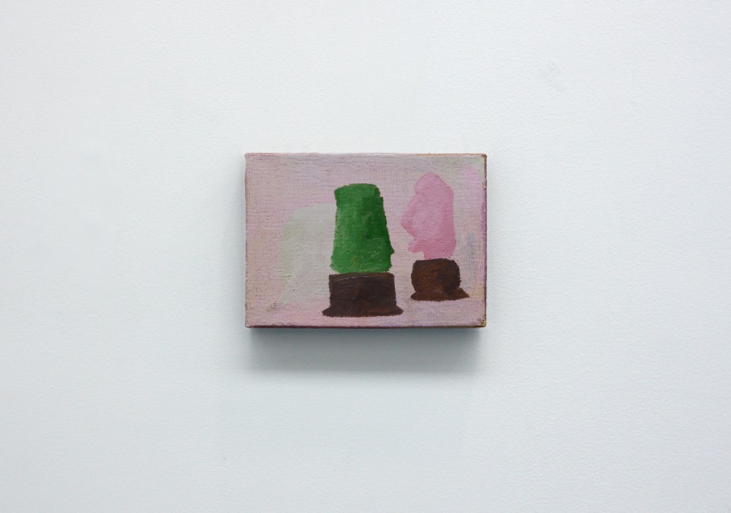 “The rear garde”, oils on canvas, 16 x 22 cm, 2012